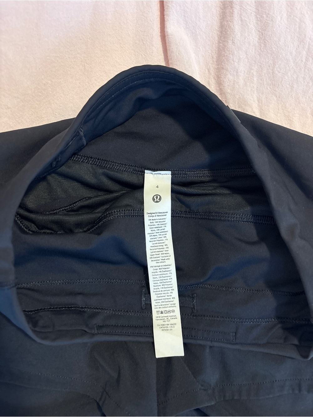 lululemon athletica Black Athletic Shorts